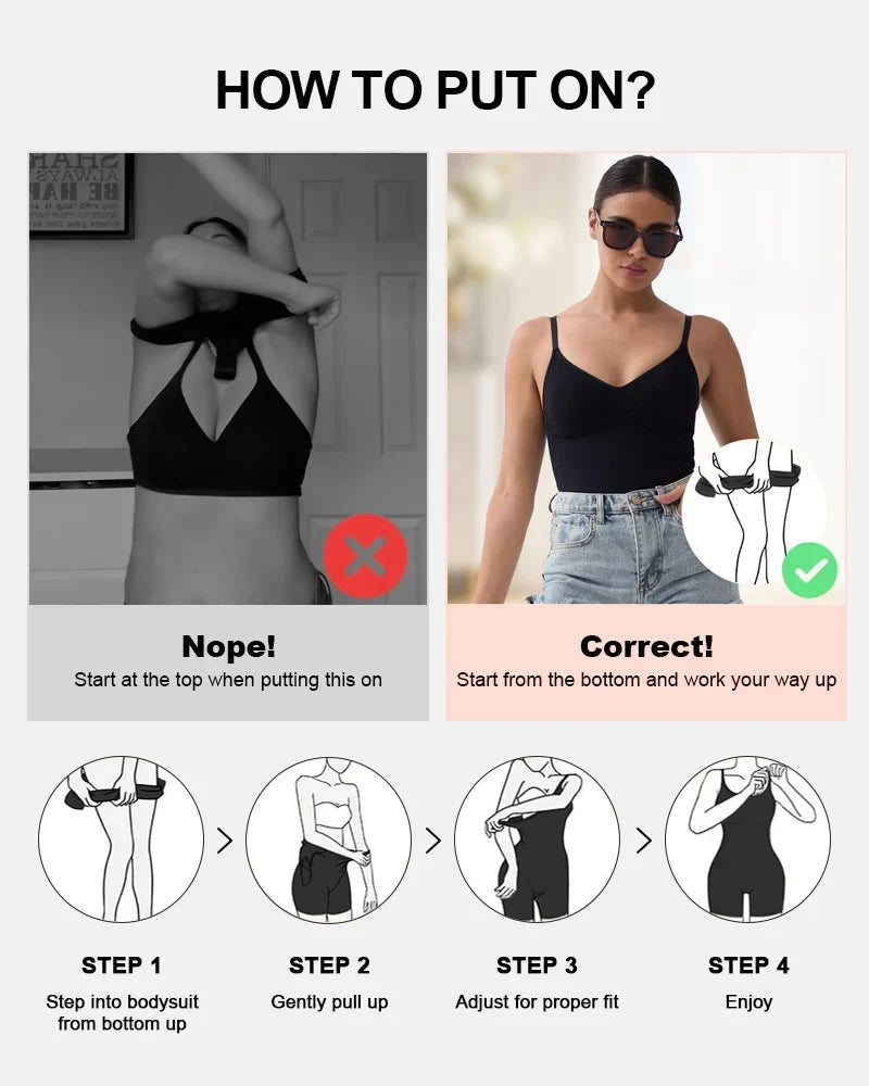 Comfort Smoothing Seamless Shaping Bodysuit
